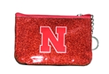 Nebraska Glitter Coin Purse Nebraska Cornhuskers, Nebraska  Ladies Accessories, Huskers  Ladies Accessories, Nebraska  Bags Purses & Wallets, Huskers  Bags Purses & Wallets, Nebraska Red Glitter Coin Purse Aminco, Huskers Red Glitter Coin Purse Aminco