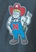 NEW HERBIE!  Nebraska Herbie Husker Hero Tee - Slate - AT-G1391