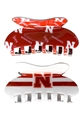 Nebraska Huskers 2 Pack Hair Claw Clip Nebraska Cornhuskers, Nebraska  Jewelry & Hair, Huskers  Jewelry & Hair, Nebraska  Ladies, Huskers  Ladies, Nebraska  Ladies Accessories, Huskers  Ladies Accessories, Nebraska Nebraska Huskers 2 Pack Hair Claw Clip Little Earth, Huskers Nebraska Huskers 2 Pack Hair Claw Clip Little Earth