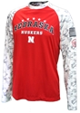 Nebraska Huskers OHT Rumbler LS Raglan Tee Nebraska Cornhuskers, Nebraska  Mens T-Shirts, Huskers  Mens T-Shirts, Nebraska  Mens, Huskers  Mens, Nebraska  Long Sleeve, Huskers  Long Sleeve, Nebraska Camo, Huskers Camo, Nebraska Red And Camo Nebraska Huskers OHT Rumbler LS Raglan Tee Colosseum, Huskers Red And Camo Nebraska Huskers OHT Rumbler LS Raglan Tee Colosseum