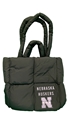 Nebraska Huskers Puff Tote Nebraska Cornhuskers, Nebraska  Bags Purses & Wallets, Huskers  Bags Purses & Wallets, Nebraska  Ladies, Huskers  Ladies, Nebraska  Ladies Accessories, Huskers  Ladies Accessories, Nebraska Black Nebraska Huskers Puff Tote Logo Brand, Huskers Black Nebraska Huskers Puff Tote Logo Brand