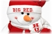 Nebraska Huskers Snuggly Snowman - OD-95937