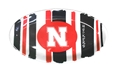 Nebraska Huskers Striped Oval Magnolia Platter Nebraska Cornhuskers, Nebraska  Kitchen & Glassware, Huskers  Kitchen & Glassware, Nebraska Red Black And White Nebraska Huskers Striped Oval Platter Magnolia Lane, Huskers Red Black And White Nebraska Huskers Striped Oval Platter Magnolia Lane