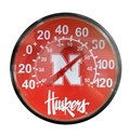 Nebraska Huskers Wall-Mount Thermometer Nebraska Cornhuskers, Nebraska  Patio, Lawn & Garden, Huskers  Patio, Lawn & Garden, Nebraska  Game Room & Big Red Room, Huskers  Game Room & Big Red Room, Nebraska Red Iron N Huskers Script Thermometer WinCraft, Huskers Red Iron N Huskers Script Thermometer WinCraft