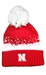 Nebraska Iceman Speckled Pom Knit - HT-G7184