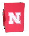 Nebraska Journal N Pen Nebraska Cornhuskers, Nebraska Books & Calenders, Huskers Books & Calenders, Nebraska  Office Den & Entry, Huskers  Office Den & Entry, Nebraska Red Nebraska Journal With Matching Pen Fanatic, Huskers Red Nebraska Journal With Matching Pen Fanatic