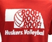 Nebraska Vollebyall Roof Roof Roof Tee - AT-Y5450