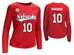 Nebraska Volleyball Olivia Mauch Number 10 Youth Jersey - ORDER NOW ships on or before Nov. 25th! - YT-N0035