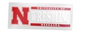 Nebraska Wrestling Vinyl Decal Nebraska Cornhuskers, Nebraska Stickers Decals & Magnets, Huskers Stickers Decals & Magnets, Nebraska Nebraska Wrestling Vinyl Decal SDS Designs, Huskers Nebraska Wrestling Vinyl Decal SDS Designs