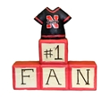 Number One Fan Husker Blocks Nebraska Cornhuskers, Nebraska  Bedroom & Bathroom, Huskers  Bedroom & Bathroom, Nebraska Kids, Huskers Kids, Nebraska  Office Den & Entry, Huskers  Office Den & Entry, Nebraska Number One Fan Husker Blocks, Huskers Number One Fan Husker Blocks