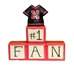 Number One Fan Husker Blocks - OD-74580