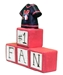 Number One Fan Husker Blocks - OD-74580