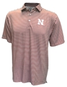 Red And White Nebraska Stripe Skills Polo Antigua Nebraska Cornhuskers, Nebraska  Mens Polos, Huskers  Mens Polos, Nebraska Polos, Huskers Polos, Nebraska Red And White Nebraska Stripe Skills Polo Antigua, Huskers Red And White Nebraska Stripe Skills Polo Antigua