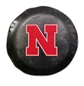 Regular Size Black Husker N Tire Cover Nebraska Cornhuskers, husker football, nebraska cornhuskers merchandise, husker merchandise, nebraska merchandise, nebraska cornhuskers vehicle items, husker car stuff, nebraska vehicle items, husker vehicle items, husker auto accessories, nebraska cornhuskers auto accessories, nebraska car accessories, husker car accessories, nebraska cornhuskers car accessories, nebraska cornhuskers truck accessories, husker truck accessories, nebraska truck accessories, Basic Black Tire Cover-Regular Size