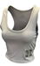 Taupe Huskers Script Fitted Racerback Tank Pro Standard - AT-H4562