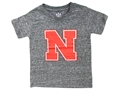 Toddler Boys Nebraska Knobby Tee Nebraska Cornhuskers, Nebraska  Childrens, Huskers  Childrens, Nebraska  Kids, Huskers  Kids, Nebraska  Short Sleeve, Huskers  Short Sleeve, Nebraska Black Out!, Huskers Black Out!, Nebraska Toddler Boys Nebraska Black SS Knobby Tee Little King, Huskers Toddler Boys Nebraska Black SS Knobby Tee Little King