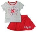 Toddler Girls Go Big Red Star Burst Shirt N Skirt Nebraska Cornhuskers, Nebraska  Childrens, Huskers  Childrens, Nebraska Shorts & Pants, Huskers Shorts & Pants, Nebraska  Kids, Huskers  Kids, Nebraska  Short Sleeve, Huskers  Short Sleeve, Nebraska Toddler Girls Grey And Red Huskers Minds For Molding Shirt And Skort Set Colosseum, Huskers Toddler Girls Grey And Red Huskers Minds For Molding Shirt And Skort Set Colosseum