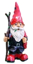 Walking-Stick Husker Garden Gnome Nebraska Cornhuskers, Nebraska  Patio, Lawn & Garden, Huskers  Patio, Lawn & Garden, Nebraska Huskers Hiking Stick Garden Gnome, Huskers Huskers Hiking Stick Garden Gnome