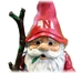 Walking-Stick Husker Garden Gnome - PY-B2007