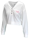 Womens Cream Nebraska Cozy Fleece V-Neck Button Up Nebraska Cornhuskers, Nebraska  Ladies Tops, Huskers  Ladies Tops, Nebraska  Ladies Sweatshirts, Huskers  Ladies Sweatshirts, Nebraska  Ladies, Huskers  Ladies, Nebraska Womens Cream Nebraska Cozy Fleece V-Neck Button Up Summit , Huskers Womens Cream Nebraska Cozy Fleece V-Neck Button Up Summit 