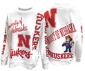 Womens Huskers N Herbie Everywhere Crew Nebraska Cornhuskers, Nebraska  Ladies, Huskers  Ladies, Nebraska  Crew, Huskers  Crew, Nebraska  Ladies Sweatshirts, Huskers  Ladies Sweatshirts, Nebraska Womens White University Of Nebraska With Herbie Classic Crew Legacy, Huskers Womens White University Of Nebraska With Herbie Classic Crew Legacy