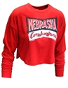 Womens Nebraska Huskers Drop Shoulder Crop LS Tee Nebraska Cornhuskers, Nebraska  Ladies Tops, Huskers  Ladies Tops, Nebraska  Ladies T-Shirts, Huskers  Ladies T-Shirts, Nebraska  Ladies, Huskers  Ladies, Nebraska  Long Sleeve, Huskers  Long Sleeve, Nebraska Womens Red Nebraska Huskers LS Drop Shoulder Crop Tee Zoozatz, Huskers Womens Red Nebraska Huskers LS Drop Shoulder Crop Tee Zoozatz