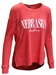 Womens Nebraska Huskers Script LS Everyday Tunic - AT-G1516