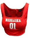 Womens Nebraska Jersey Corset Nebraska Cornhuskers, Nebraska  Womens Jerseys, Huskers  Womens Jerseys, Nebraska  Ladies Jerseys, Huskers  Ladies Jerseys, Nebraska  Tank Tops, Huskers  Tank Tops, Nebraska  Ladies Tops, Huskers  Ladies Tops, Nebraska Womens Red Nebraska Jersey Corset Hype And Vice, Huskers Womens Red Nebraska Jersey Corset Hype And Vice