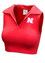 Womens Nebraska Polo Crop Tank Nebraska Cornhuskers, Nebraska  Ladies Tops, Huskers  Ladies Tops, Nebraska  Tank Tops, Huskers  Tank Tops, Nebraska  Ladies, Huskers  Ladies, Nebraska Womens Red Nebraska Polo Crop Tank Zoozatz, Huskers Womens Red Nebraska Polo Crop Tank Zoozatz