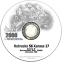 2000 Nebraska Vs Kansas Husker football, Nebraska cornhuskers merchandise, husker merchandise, nebraska merchandise, nebraska cornhuskers dvd, husker dvd, nebraska football dvd, nebraska cornhuskers videos, husker videos, nebraska football videos, husker game dvd, husker bowl game dvd, husker dvd subscription, nebraska cornhusker dvd subscription, husker football season on dvd, nebraska cornhuskers dvd box sets, husker dvd box sets, Nebraska Cornhuskers, 2000 Kansas