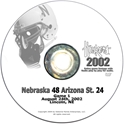 2002 Nebraska Vs Arizona St Husker football, Nebraska cornhuskers merchandise, husker merchandise, nebraska merchandise, nebraska cornhuskers dvd, husker dvd, nebraska football dvd, nebraska cornhuskers videos, husker videos, nebraska football videos, husker game dvd, husker bowl game dvd, husker dvd subscription, nebraska cornhusker dvd subscription, husker football season on dvd, nebraska cornhuskers dvd box sets, husker dvd box sets, Nebraska Cornhuskers, 2002 Arizona State - Black Coaches Association Classic