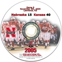 2005 Dvd Kansas Husker football, Nebraska cornhuskers merchandise, husker merchandise, nebraska merchandise, nebraska cornhuskers dvd, husker dvd, nebraska football dvd, nebraska cornhuskers videos, husker videos, nebraska football videos, husker game dvd, husker bowl game dvd, husker dvd subscription, nebraska cornhusker dvd subscription, husker football season on dvd, nebraska cornhuskers dvd box sets, husker dvd box sets, Nebraska Cornhuskers, 2005 Kansas