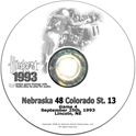 1993 Colorado State Husker football, Nebraska cornhuskers merchandise, husker merchandise, nebraska merchandise, nebraska cornhuskers dvd, husker dvd, nebraska football dvd, nebraska cornhuskers videos, husker videos, nebraska football videos, husker game dvd, husker bowl game dvd, husker dvd subscription, nebraska cornhusker dvd subscription, husker football season on dvd, nebraska cornhuskers dvd box sets, husker dvd box sets, Nebraska Cornhuskers, 1993 Colorado State