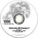 1996 Kansas Husker football, Nebraska cornhuskers merchandise, husker merchandise, nebraska merchandise, nebraska cornhuskers dvd, husker dvd, nebraska football dvd, nebraska cornhuskers videos, husker videos, nebraska football videos, husker game dvd, husker bowl game dvd, husker dvd subscription, nebraska cornhusker dvd subscription, husker football season on dvd, nebraska cornhuskers dvd box sets, husker dvd box sets, Nebraska Cornhuskers, 1996 Kansas