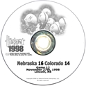 1998 Colorado Husker football, Nebraska cornhuskers merchandise, husker merchandise, nebraska merchandise, nebraska cornhuskers dvd, husker dvd, nebraska football dvd, nebraska cornhuskers videos, husker videos, nebraska football videos, husker game dvd, husker bowl game dvd, husker dvd subscription, nebraska cornhusker dvd subscription, husker football season on dvd, nebraska cornhuskers dvd box sets, husker dvd box sets, Nebraska Cornhuskers, 1998 Colorado