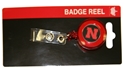 NEBRASKA BADGE REEL Nebraska Cornhuskers, husker football, nebraska cornhuskers merchandise, nebraska merchandise, husker merchandise, nebraska cornhuskers apparel, husker apparel, nebraska apparel, husker womens apparel, nebraska cornhuskers womens apparel, nebraska womens apparel, husker womens merchandise, nebraska cornhuskers womens merchandise, womens nebraska accessories, womens husker accessories, womens nebraska cornhusker accessories, Nebraska Badge Reel