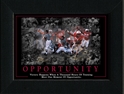 Opportunity Framed Nebraska Cornhuskers, Opportunity Framed