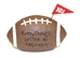 Husker Pennant Footballs Set - OD-74595